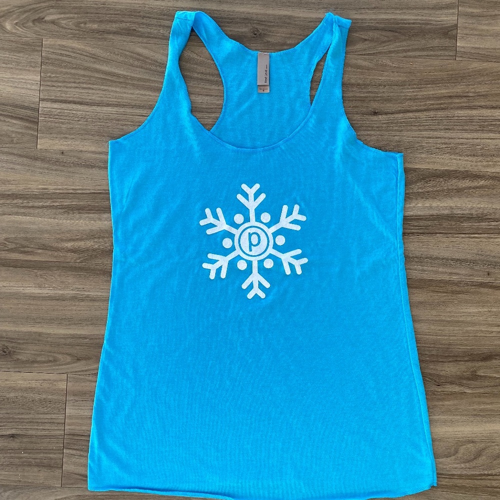 Pure Barre Snowflake Circle P Tank